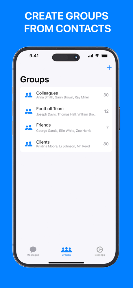 Group Text - Mass SMS Message screenshot 3