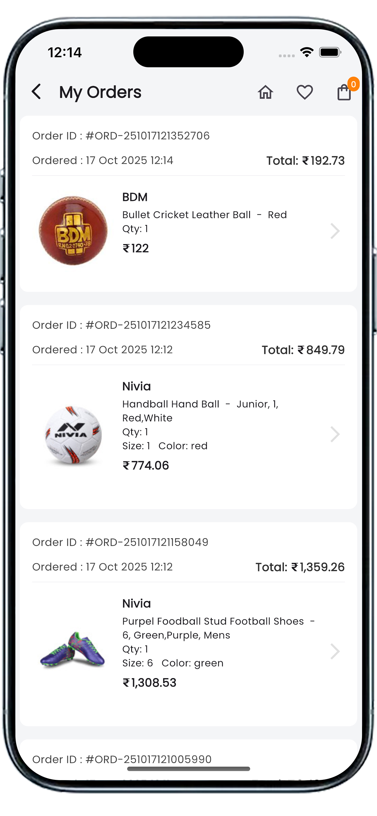 MiruSports Online Sports Store