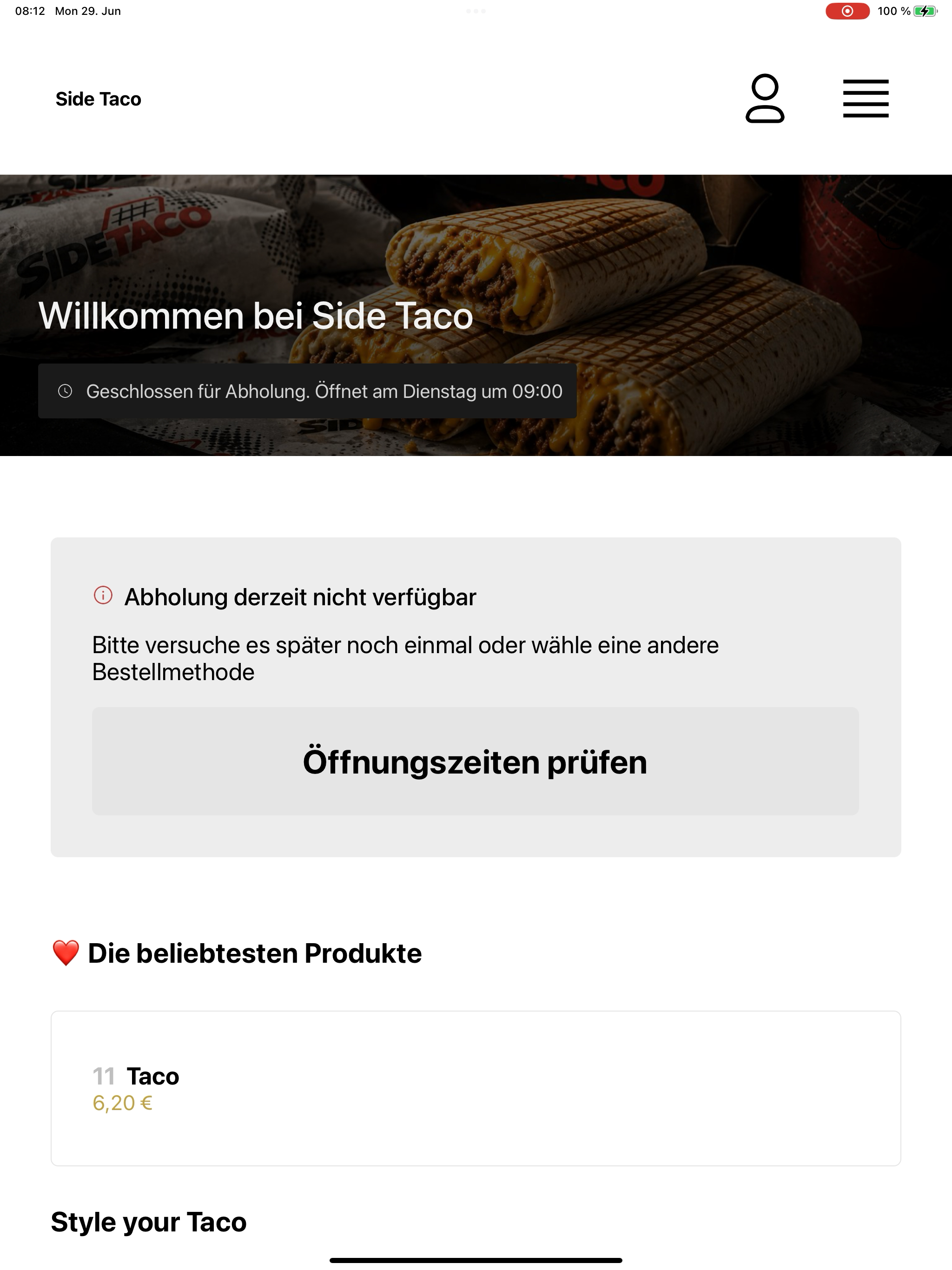 Side Taco screenshot 14
