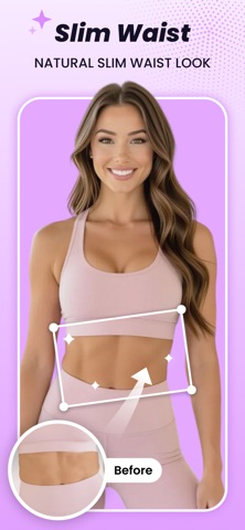 Body Reshape & Pose Changer iPhone screenshot