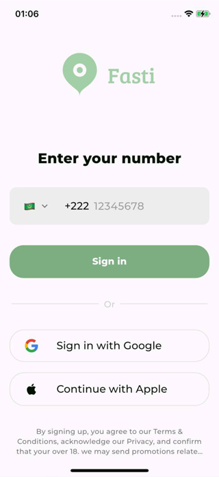 Fasti: Request a Ride Screenshot 1 of 9