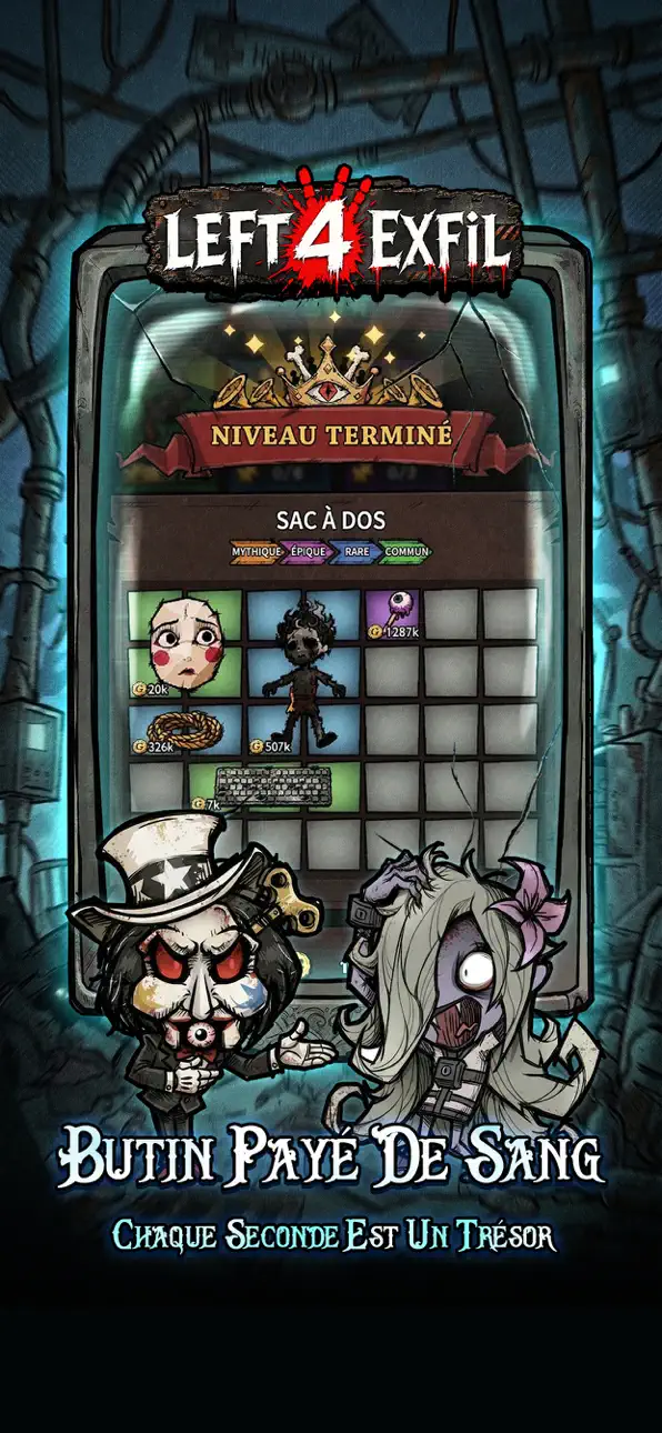 Left 4 Exfil iOS Mod IPA screenshot 4 - iOS game interface