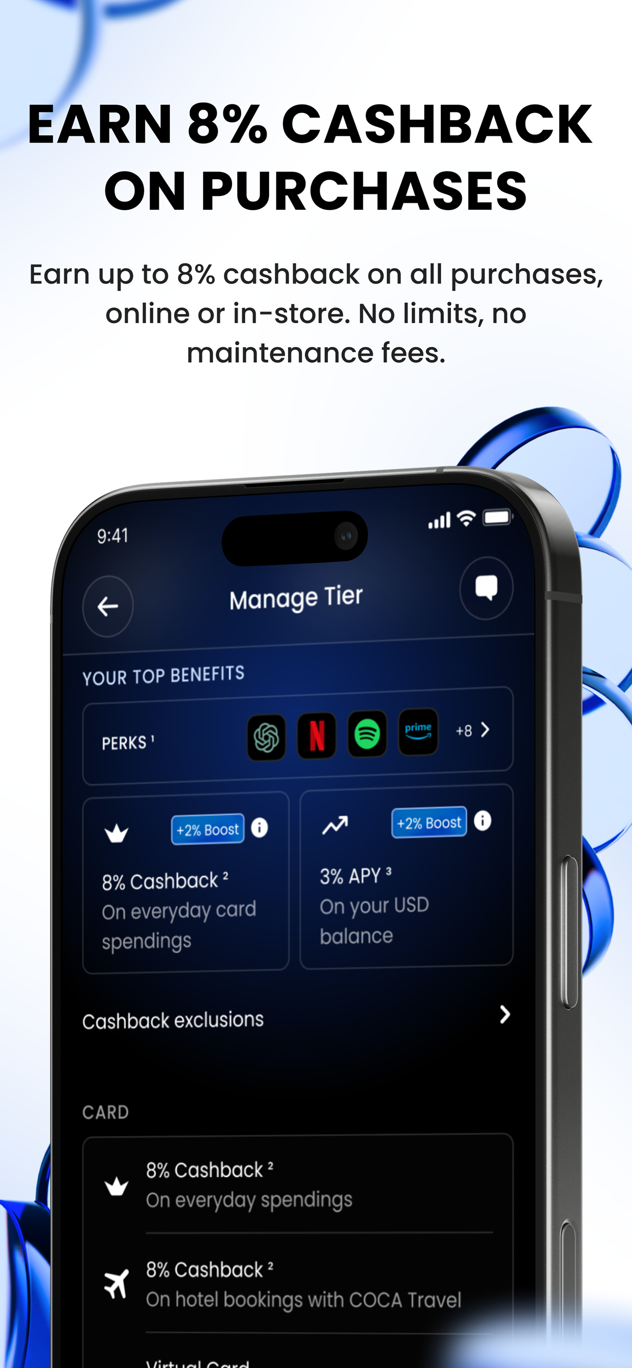 COCA: Crypto Card & Wallet