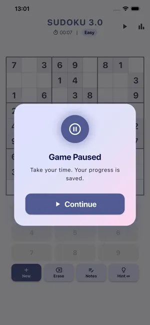 Sudoku 3.0 screenshot 3