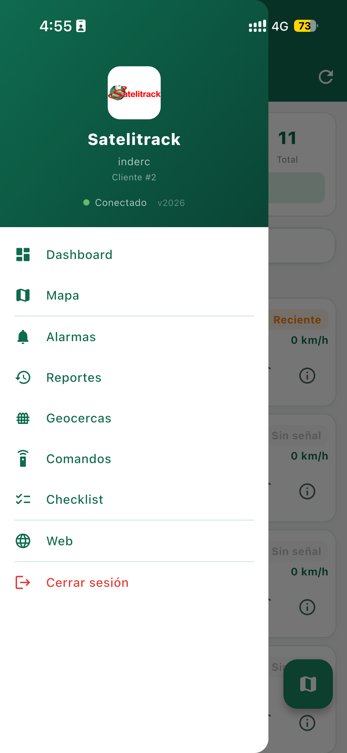 SATELITRACK MOVIL screenshot 3