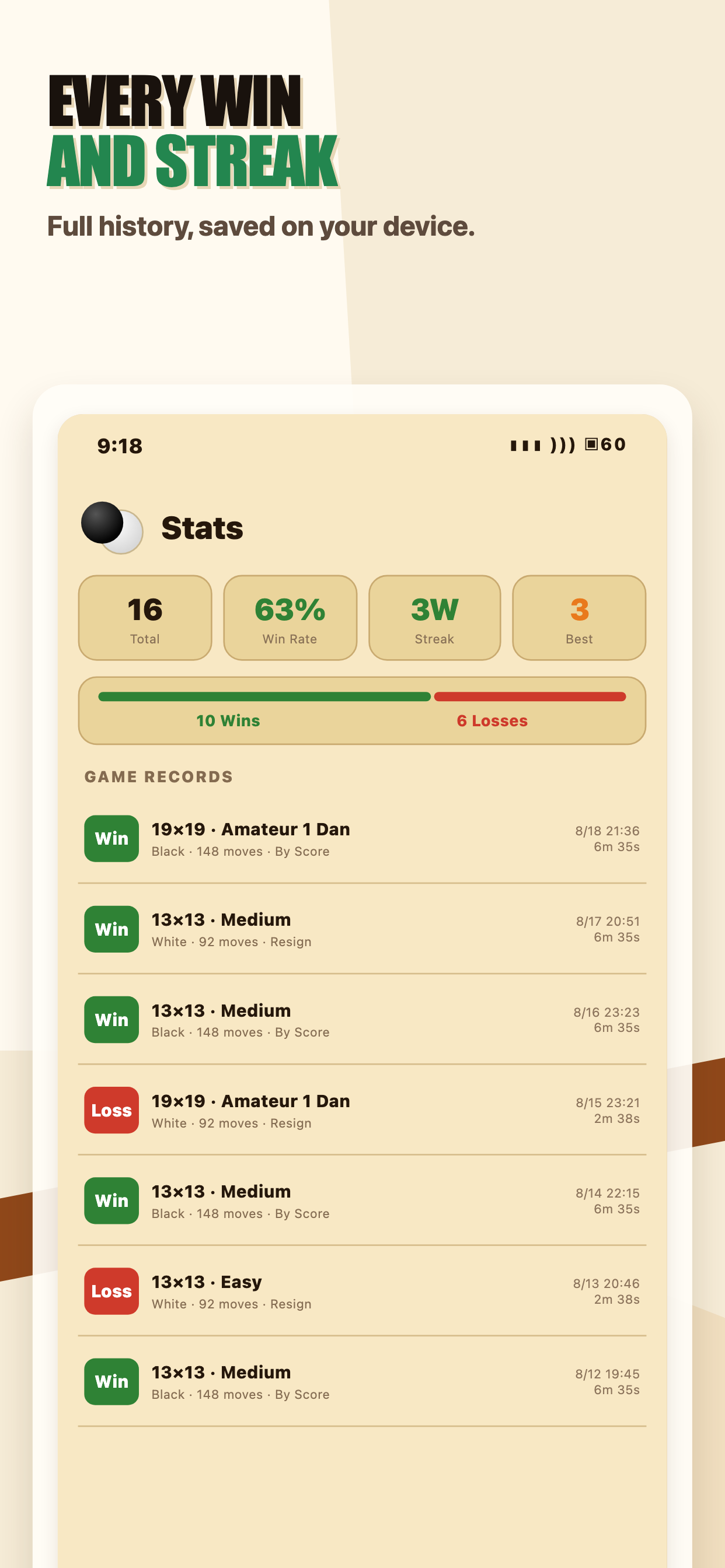 Go AI: KataGo Offline Trainer screenshot 5