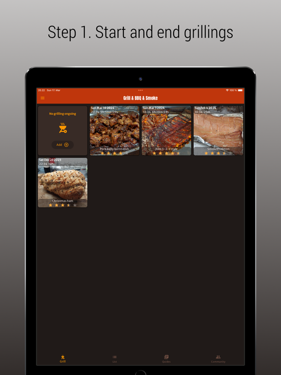 Screenshot #5 pour BBQ: Grill & BBQ & Smoke