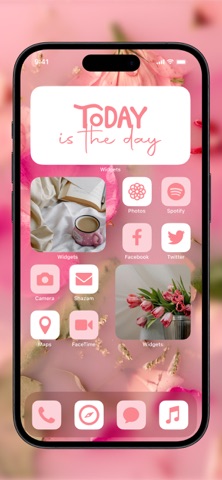 Custom iPhone Widgets & Themes Screenshot 2 of 10