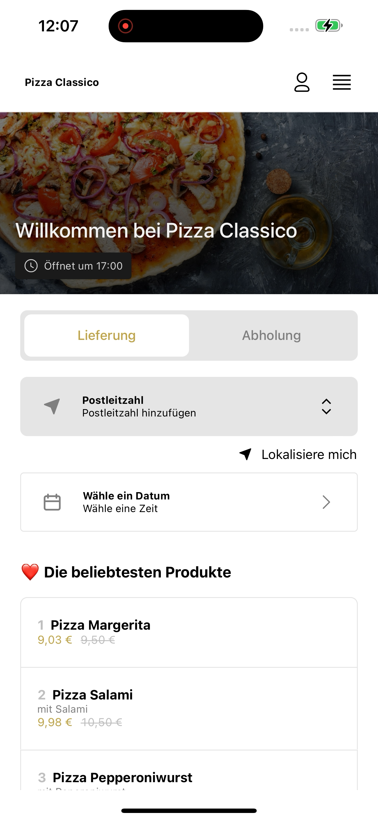 Pizza Classico screenshot 6