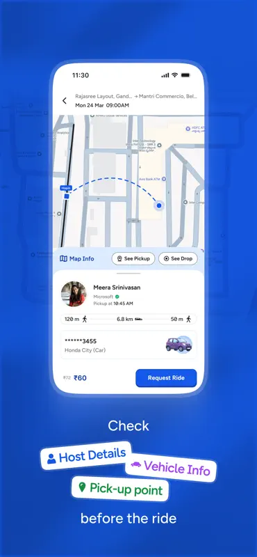 Hopr: Carpool, Ride Share App screenshot 5 of 8