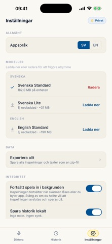 Diktera: Lectures & Meetings Screenshot 7 of 8