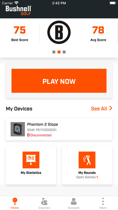Bushnell Golf Mobile Screenshot