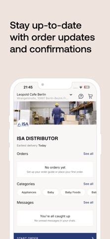 ISA Distributor screenshot