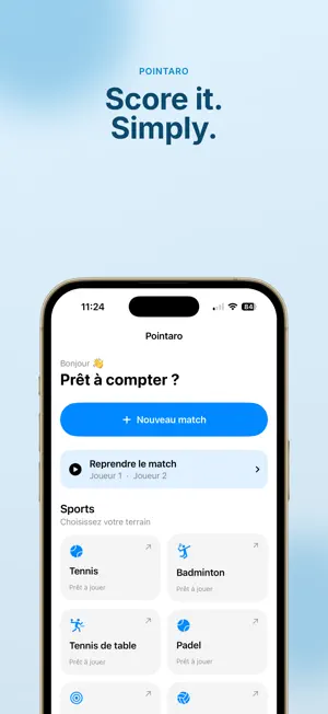 ScoreKeeper - Scoreboard sport screenshot 1