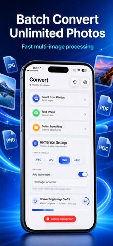 Convert HEIC to JPG Converter iPhone screenshot