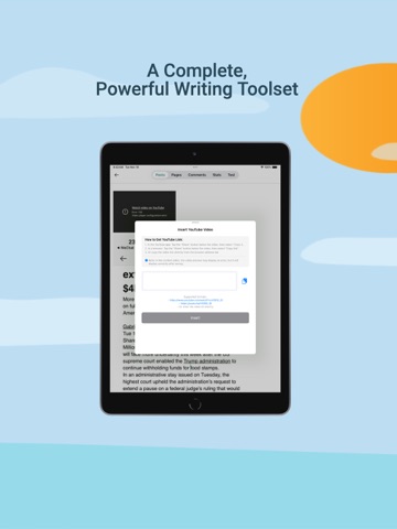 Blogspot for Google Blogger iPad screenshot