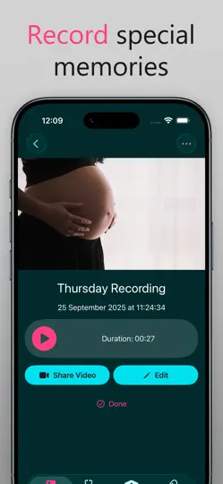 Capture d'écran de Hear My Baby Heartbeat App 2.0 sur iPhone 3