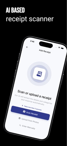 Snap Receipt: Expense Tracker iPhone screenshot