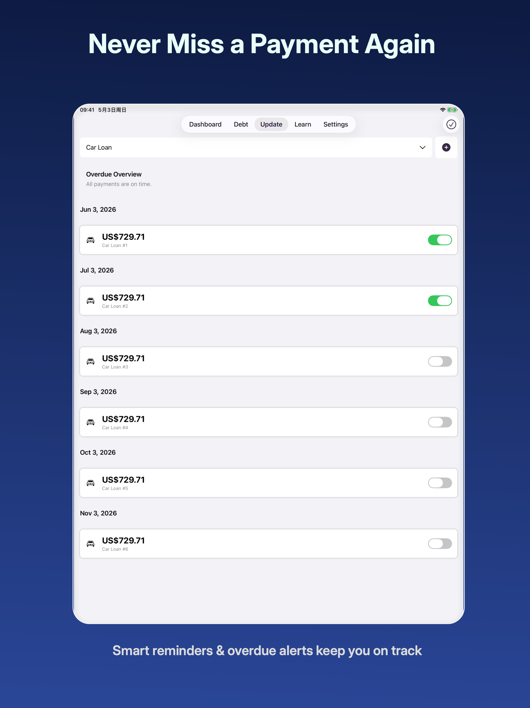 Debt Tracker Master screenshot 8
