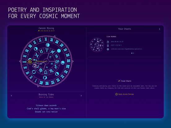 Kosmos Astrology iPad screenshot 2 - Lifestyle app