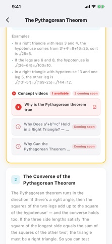 Think Math - Math Concept Map Screenshot 4 of 8