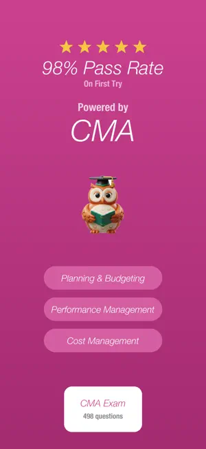 CMA Accounting Exam Prep screenshot 1