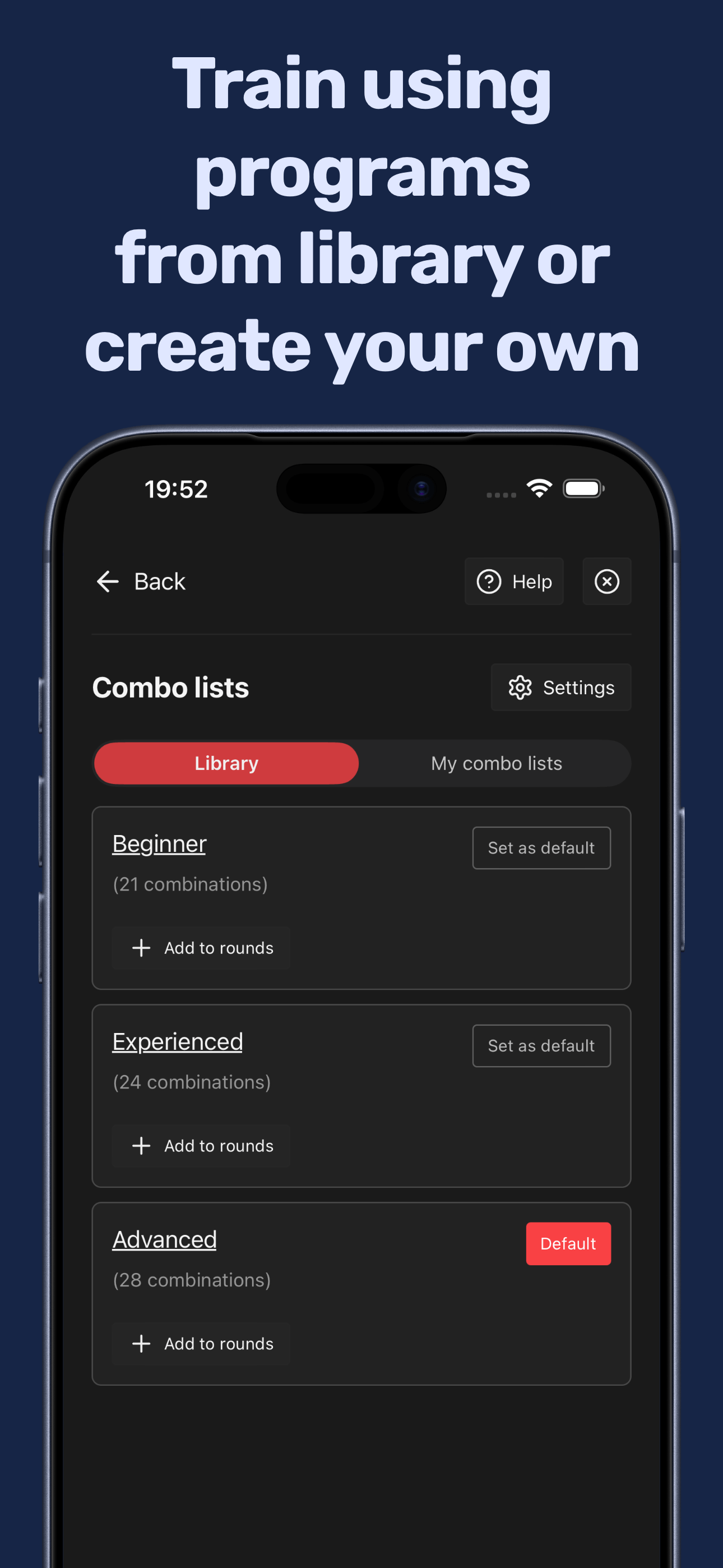 Boxing Combo Timer