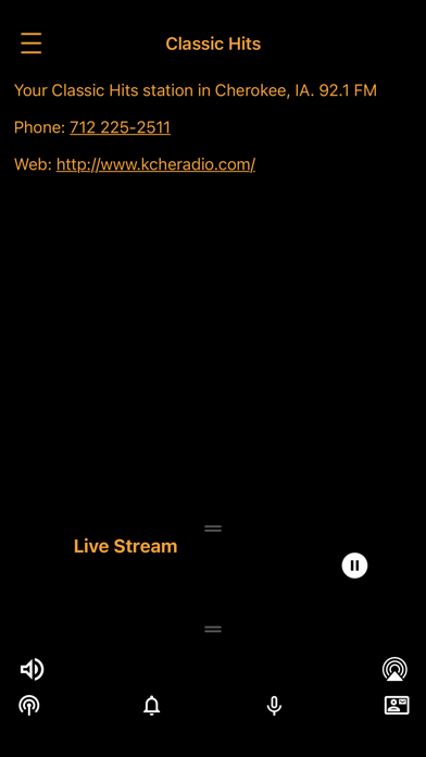 KCHE Classic Hits 92.1 FM Screenshot