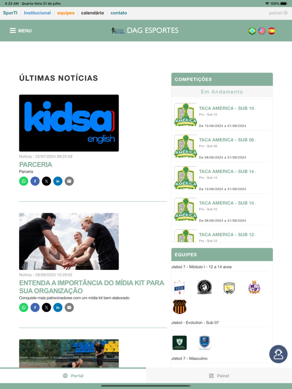 Screenshot #5 pour DAG Esportes