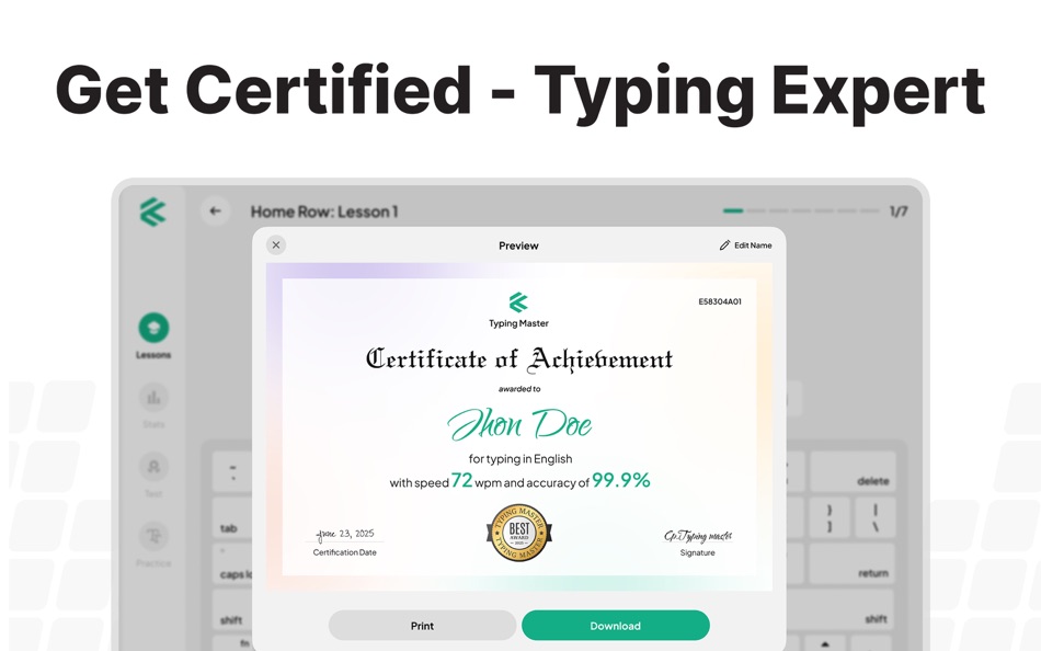 #6. Typing Practice: Learn to Type (macOS) 由: HHH Technologies LLC