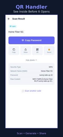 QR Handler Screenshot 2 of 4