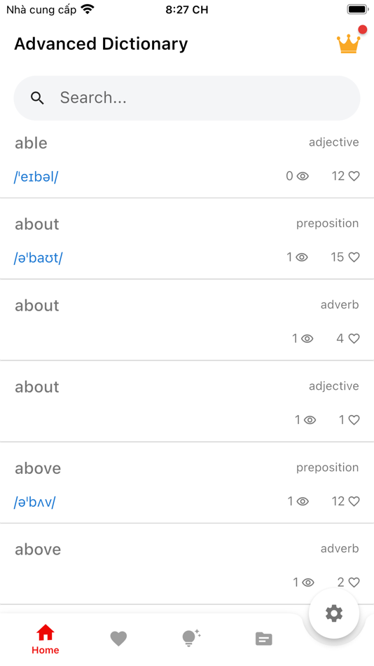 #2. Advanced English Dictionary+ (iOS) Podle: Nguyen Thi Hoai Thu
