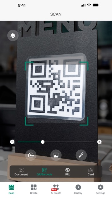 AI QR Code Scanner & Barcode Screenshot