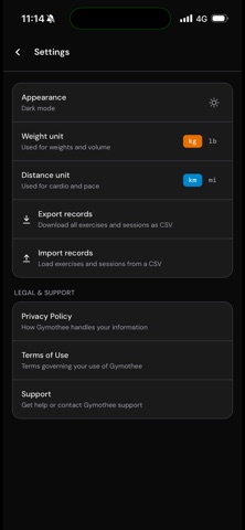 Gymothee: Workout Tracker screenshot 5