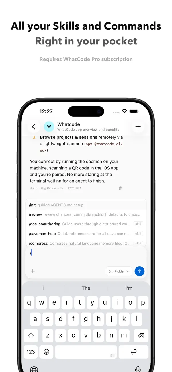 #3. Whatcode (iOS) Por: Simone Gauli