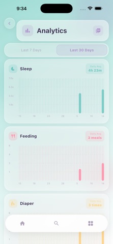 Minimi - Baby Tracker Screenshot 9 of 10