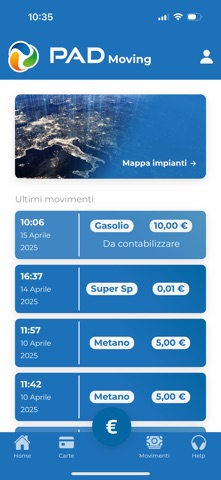 PAD Moving screenshot