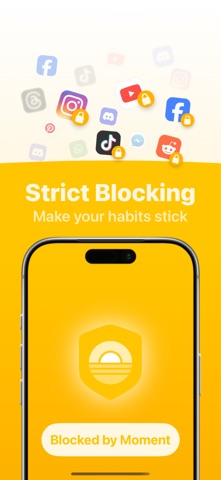 Moment - Screen Time Blocker Screenshot 2 of 10