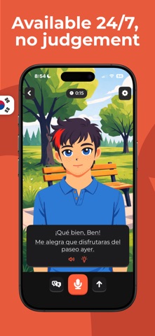 Fluo - AI Language Tutor Screenshot 2 of 6