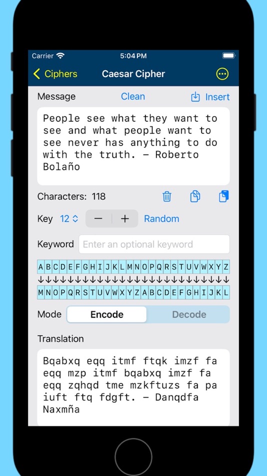 #6. Kryptos Tools (iOS) بواسطة: Jeffrey Williams