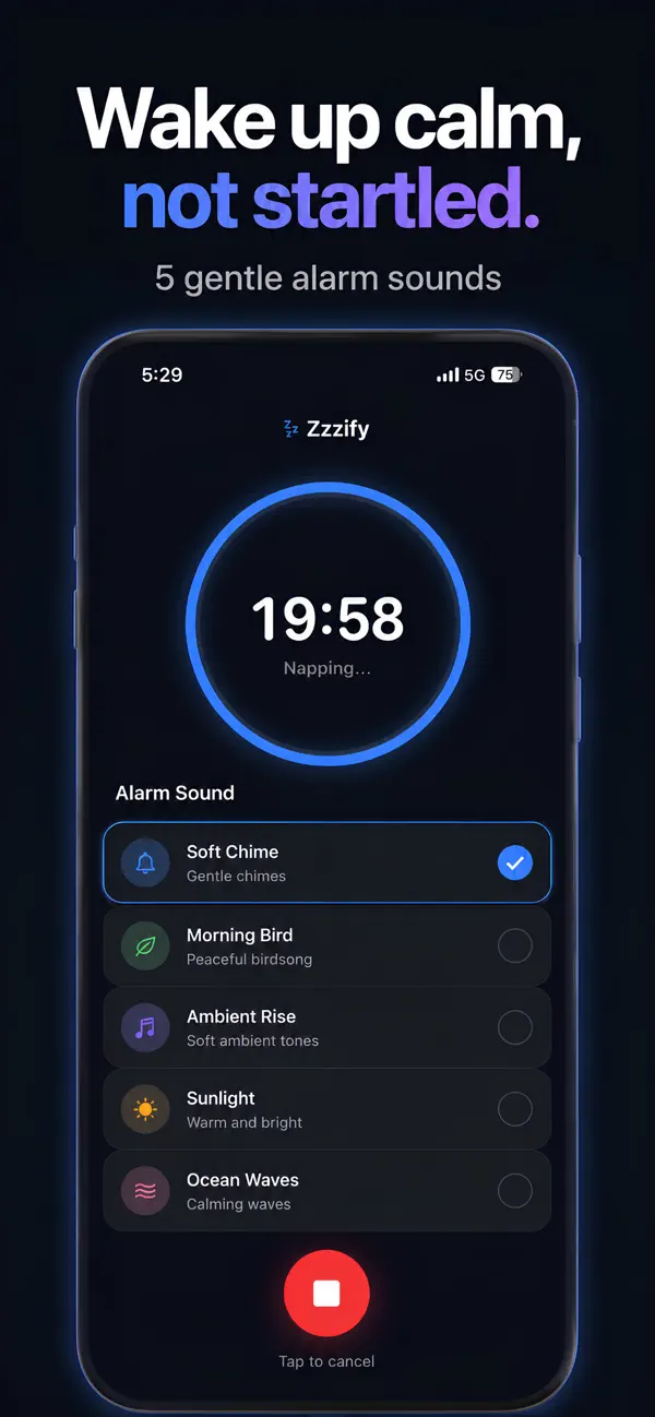 Zzzify - Nap Timer & Sleep Screenshot 3