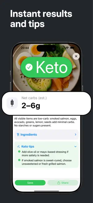 KetoSnap - Keto Food Scanner screenshot 2