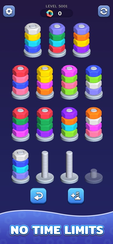 Nut Sort Games - Color Sorting screenshot 5