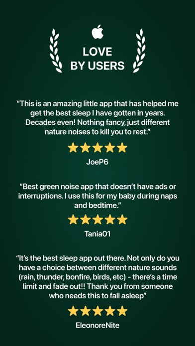 Green Noise - Sleeping Sounds Screenshot