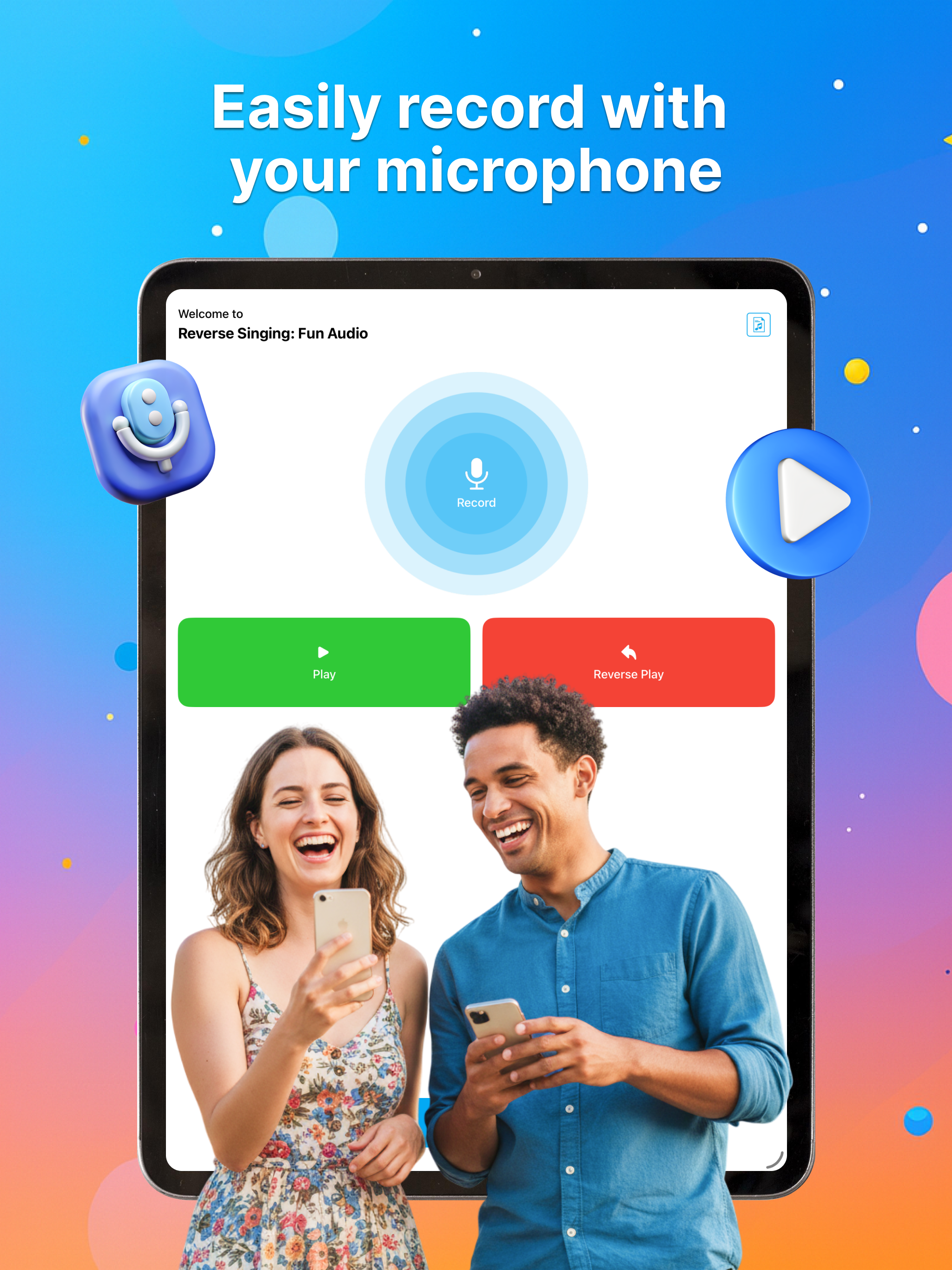 Reverse Singing: Fun Audio screenshot 8