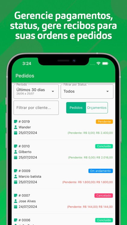 MinhaAgenda Serviço