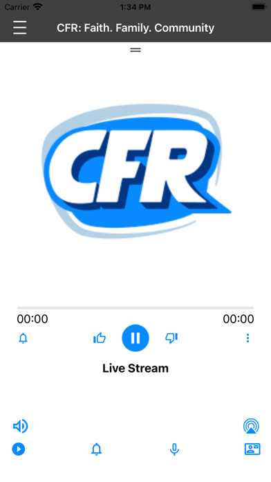 Screenshot #1 pour Christian Family Radio