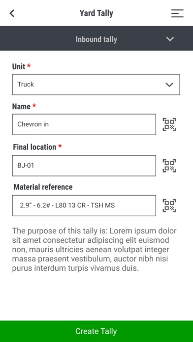 Tenaris PipeTracer Screenshot