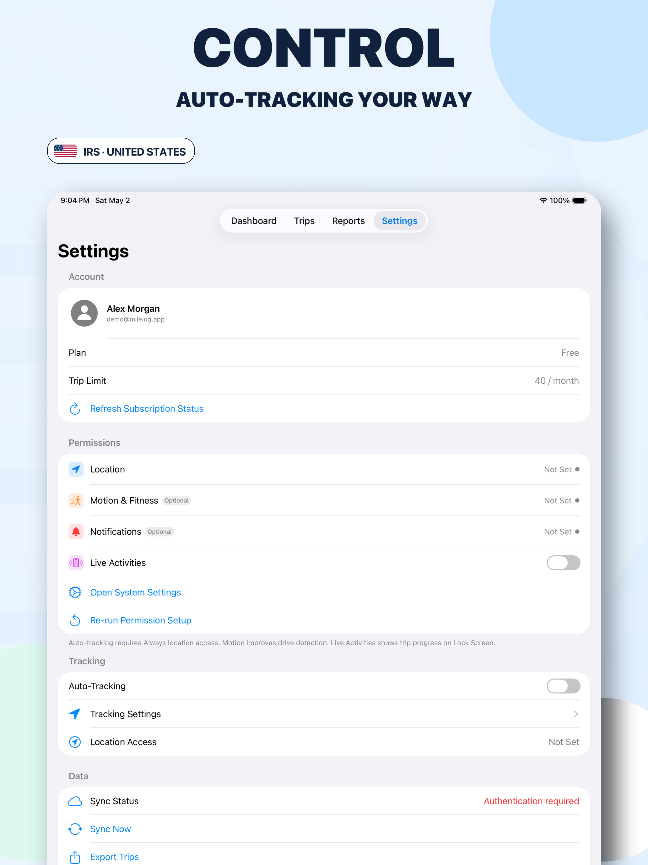 MileLog: Mileage Tracker screenshot 10