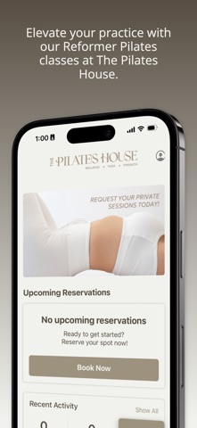 The Pilates House iPhone screenshot